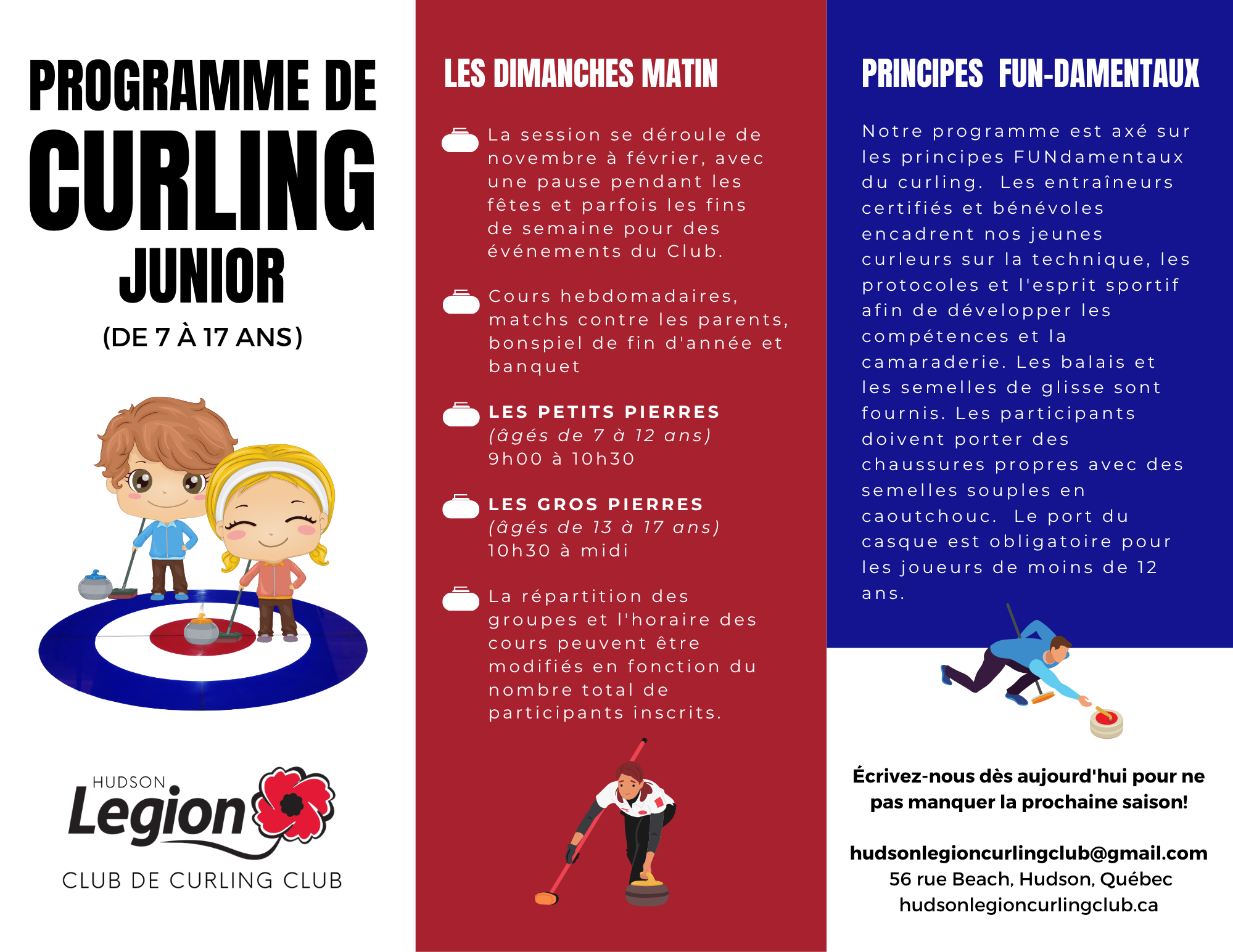 Junior Program Brochure French 4